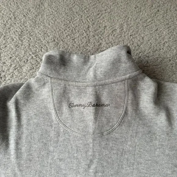 NEW Tommy Bahama Jacket Womens Extra‎ Large Gray Full Zip Sweatshirt Sweater - Picture 8 of 12
